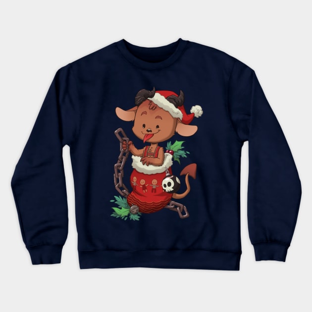 Stocking Stuffer: Krampus Crewneck Sweatshirt by Dooomcat